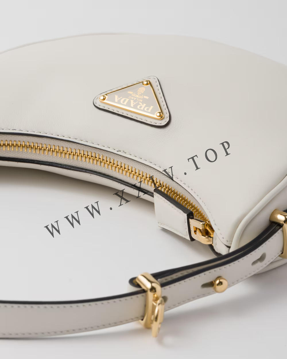 Prada Arqué leather mini shoulder bag - Image 3