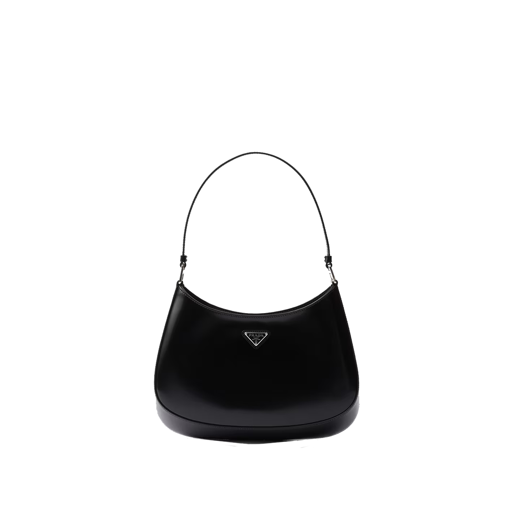 Prada Cleo brushed leather shoulder bag