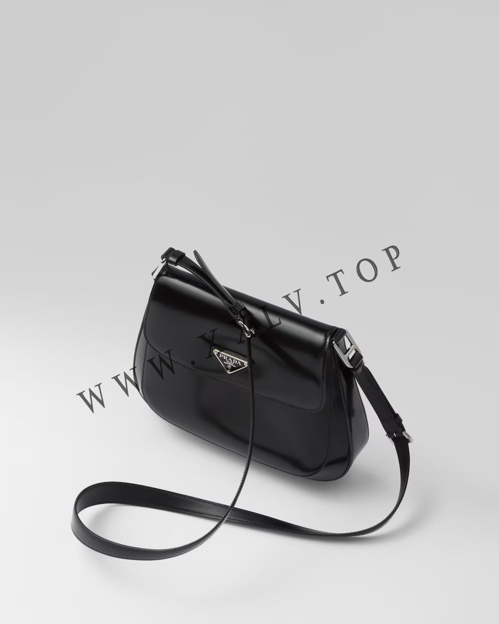 Medium Prada Cleo brushed leather shoulder bag - Image 2
