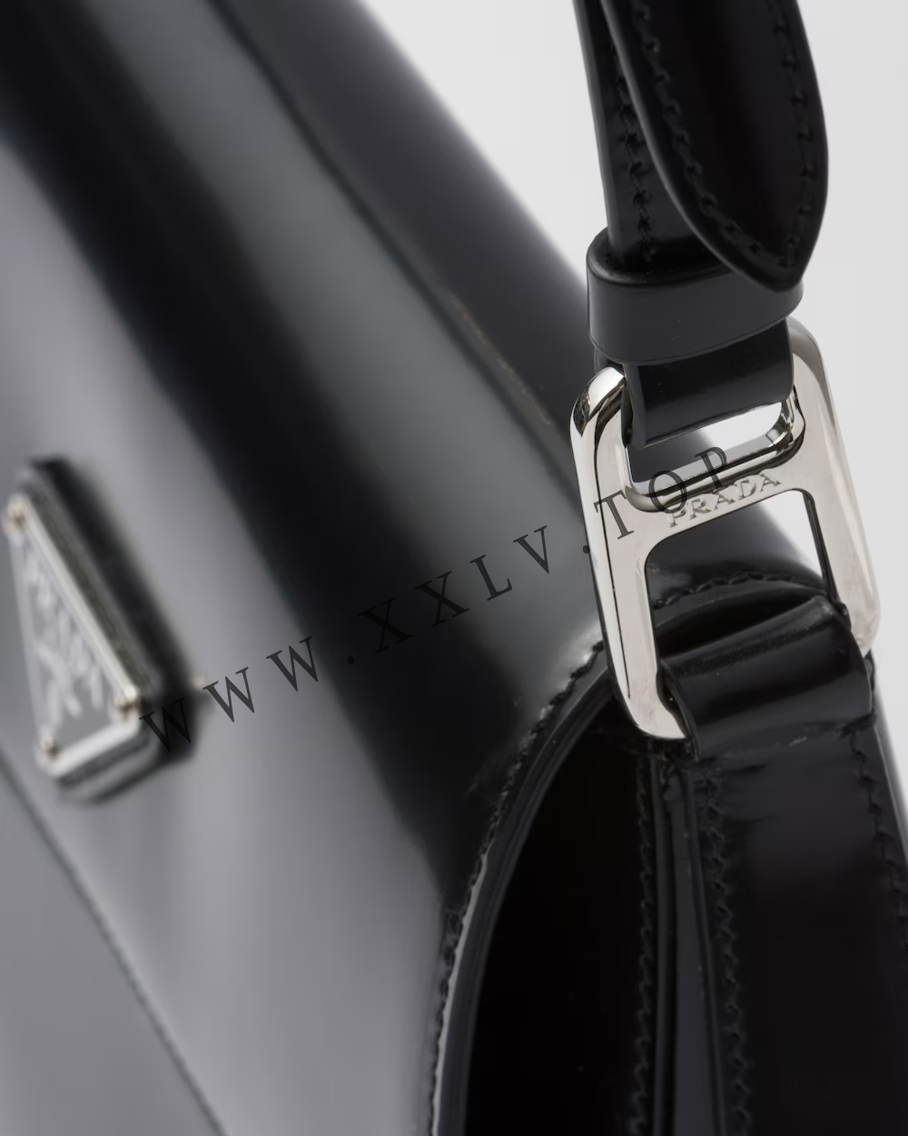 Medium Prada Cleo brushed leather shoulder bag - Image 4