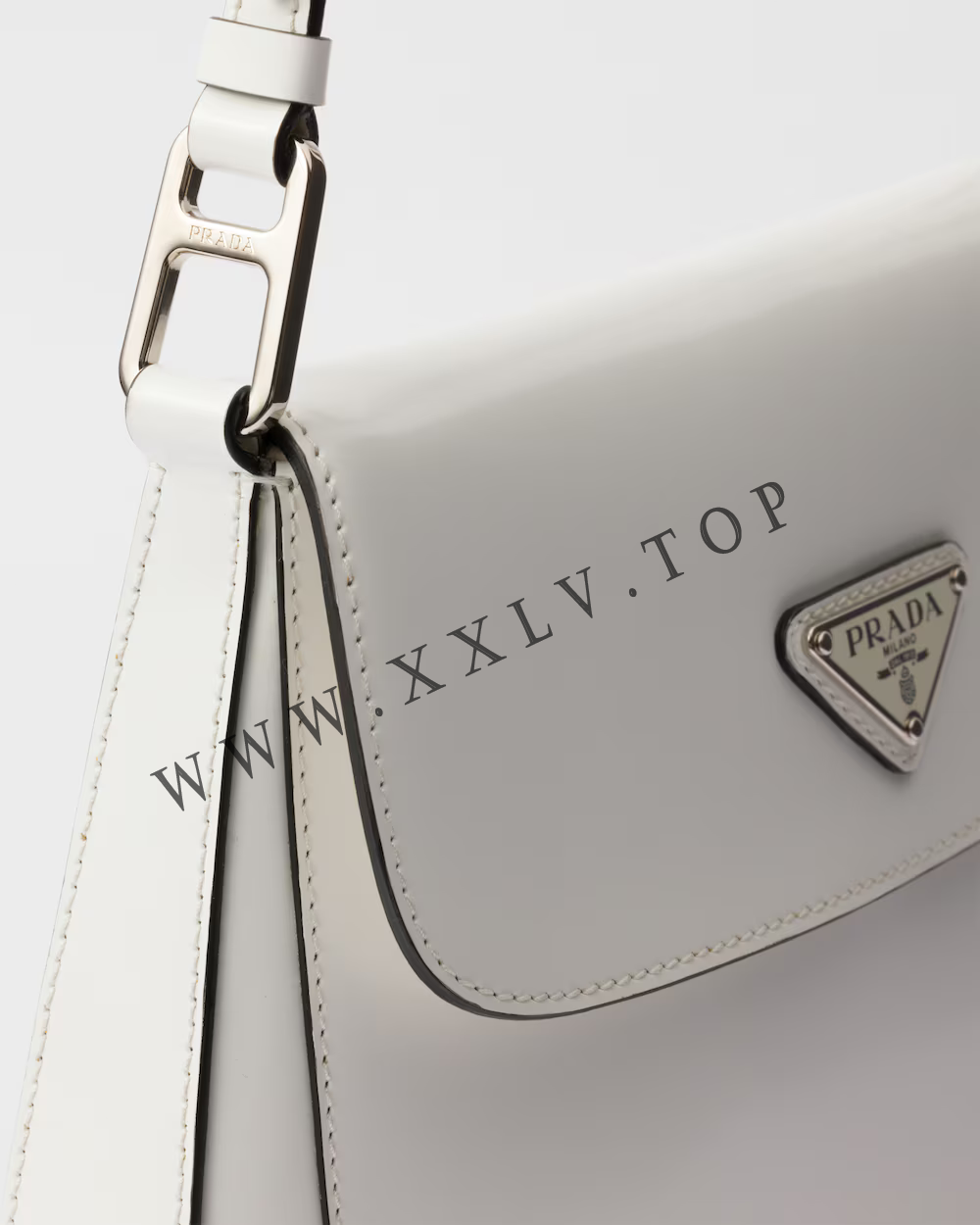 Medium Prada Cleo brushed leather shoulder bag - Image 3