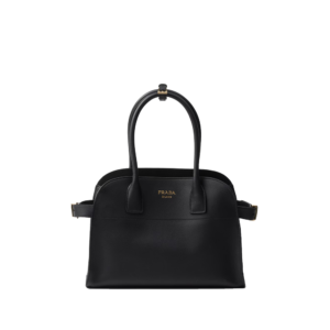 Medium leather tote bag