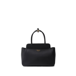 Medium leather tote bag