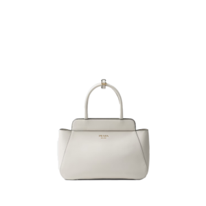 Medium leather tote bag