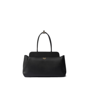 Large leather tote bag