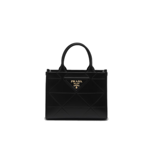 Mini Prada Symbole leather bag with stitching
