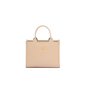 Mini Prada Symbole leather bag with stitching