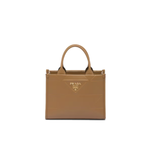 Mini Prada Symbole leather bag with stitching