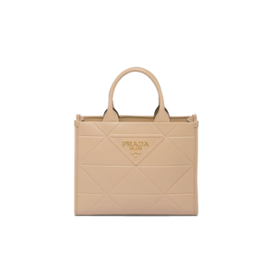 Small leather Prada Symbole bag with topstitching
