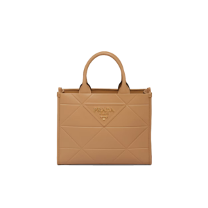 Small leather Prada Symbole bag with topstitching