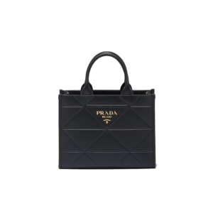 Small leather Prada Symbole bag with topstitching