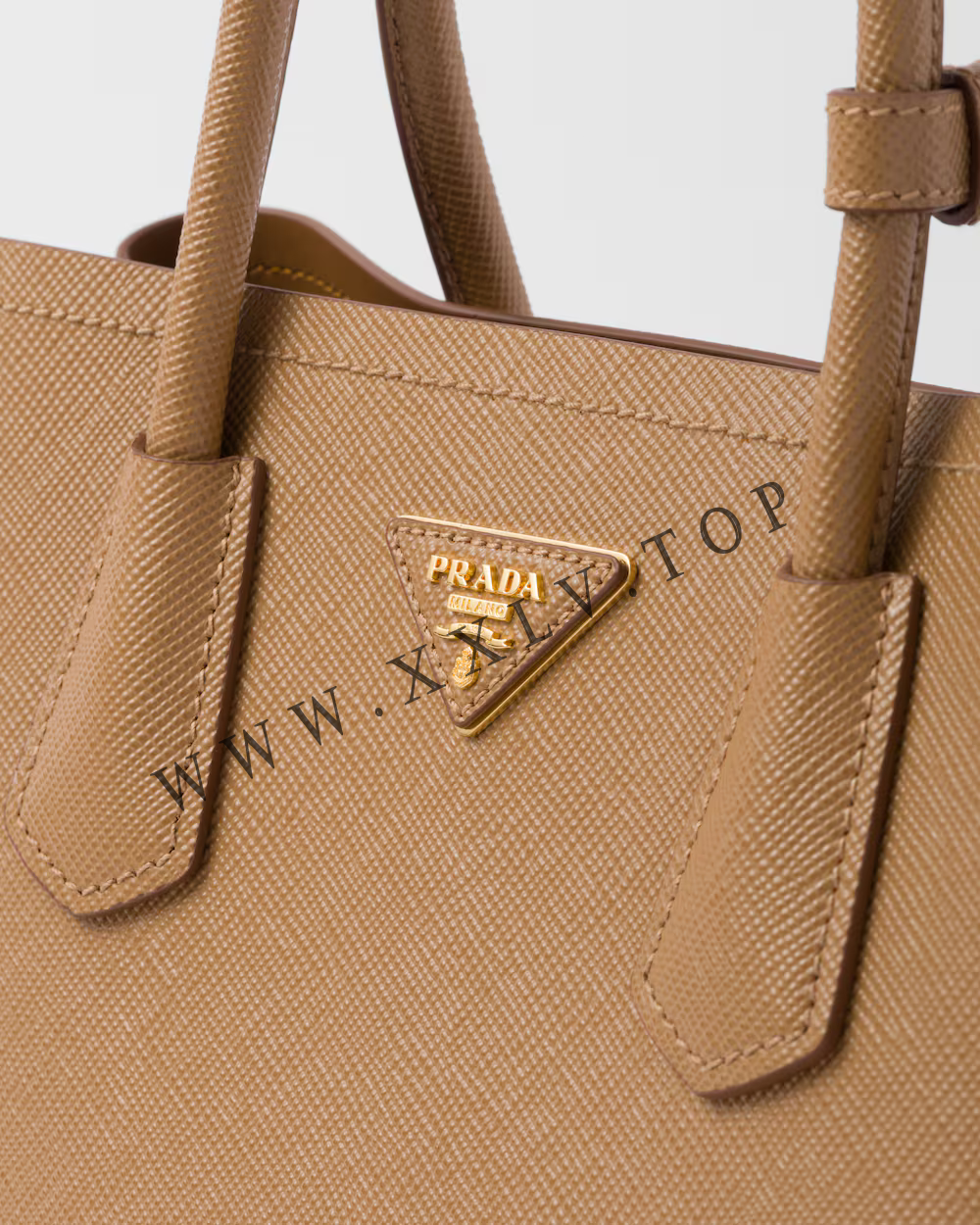 Small Saffiano Leather Double Prada Bag - Image 3