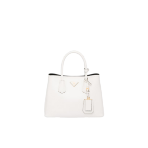 Small Saffiano Leather Double Prada Bag