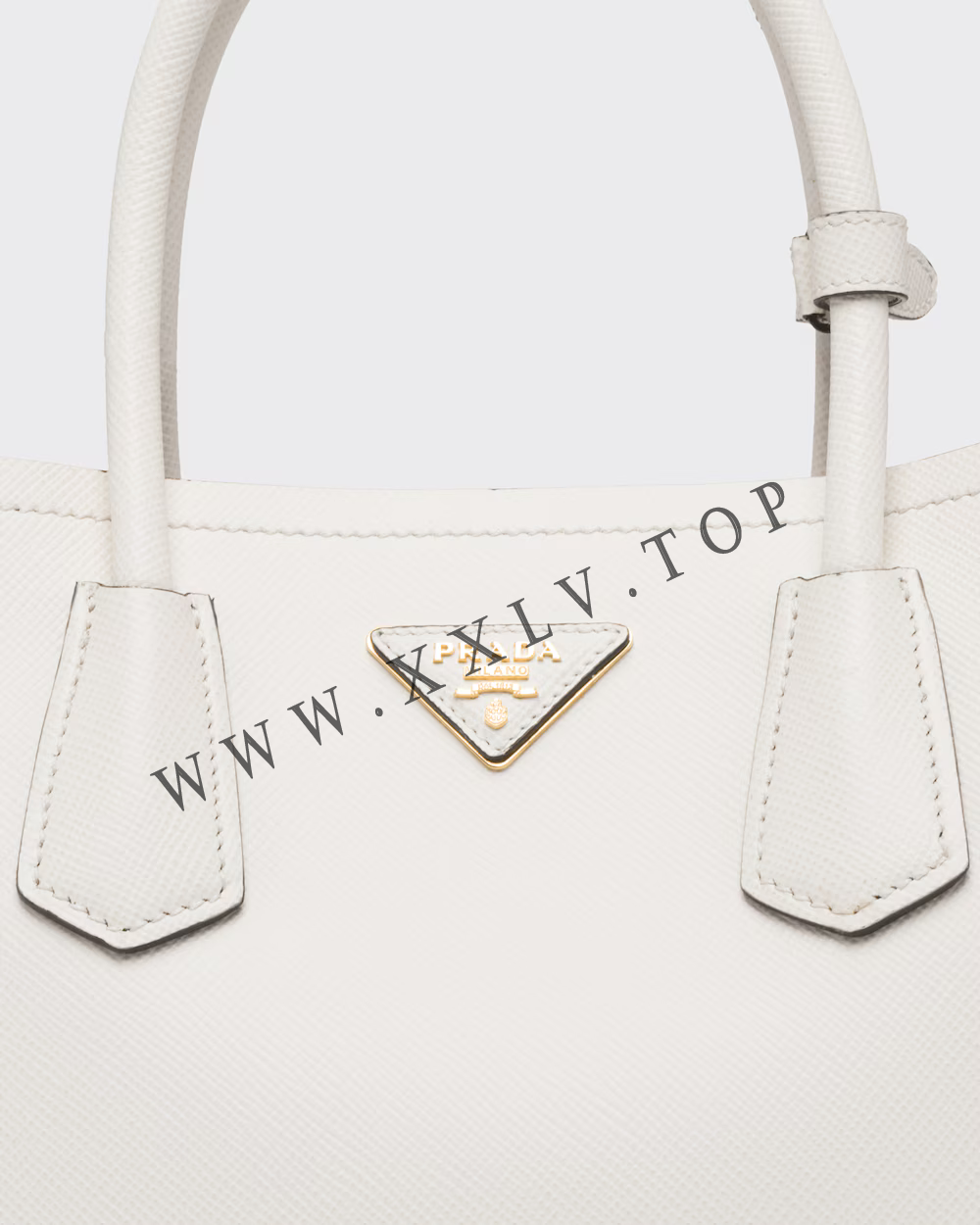Small Saffiano Leather Double Prada Bag - Image 3