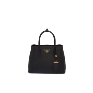 Small Saffiano Leather Double Prada Bag