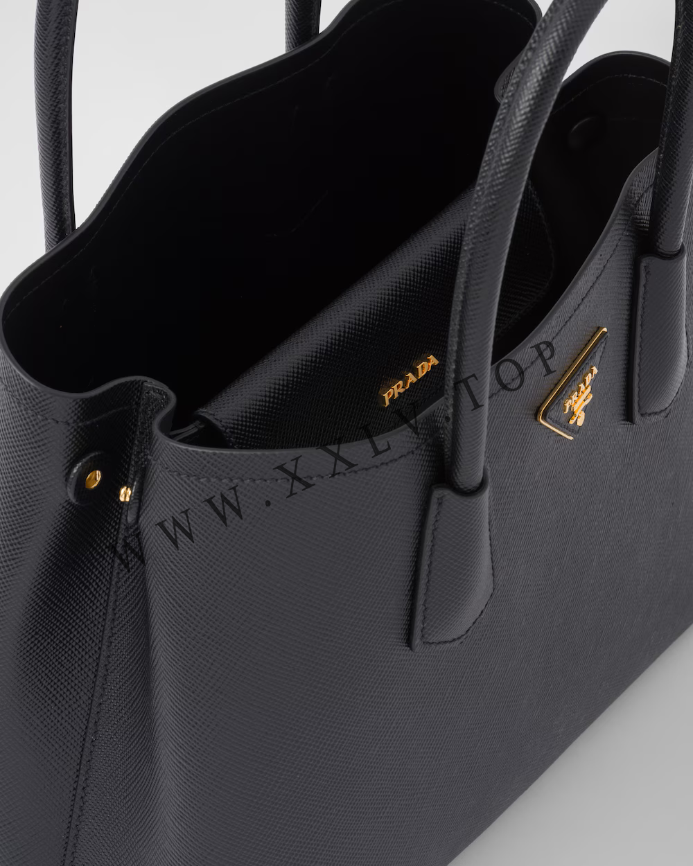 Small Saffiano Leather Double Prada Bag - Image 2