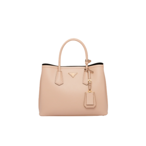 Medium Saffiano Leather Double Prada Bag
