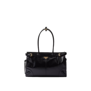 Large leather handbag