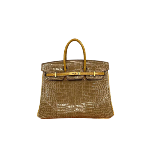 Birkin 25 (25*13*20cm)Pure hand work American alligator skin