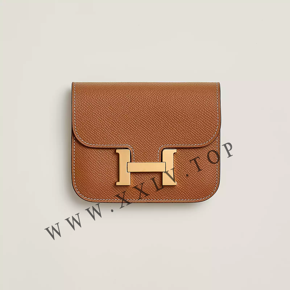 HERMES CONSTANCE SLIM WALLET H082214CC0L (12.4*10.2*3cm) - Image 7