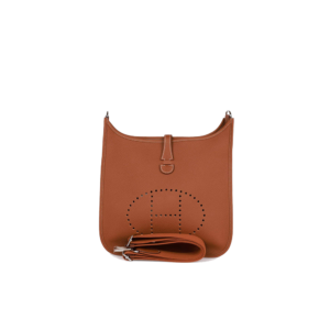 HERMES EVELYNE III PM GOLD CLEMENCE PALLADIUM HARDWARE (29*30*7cm)