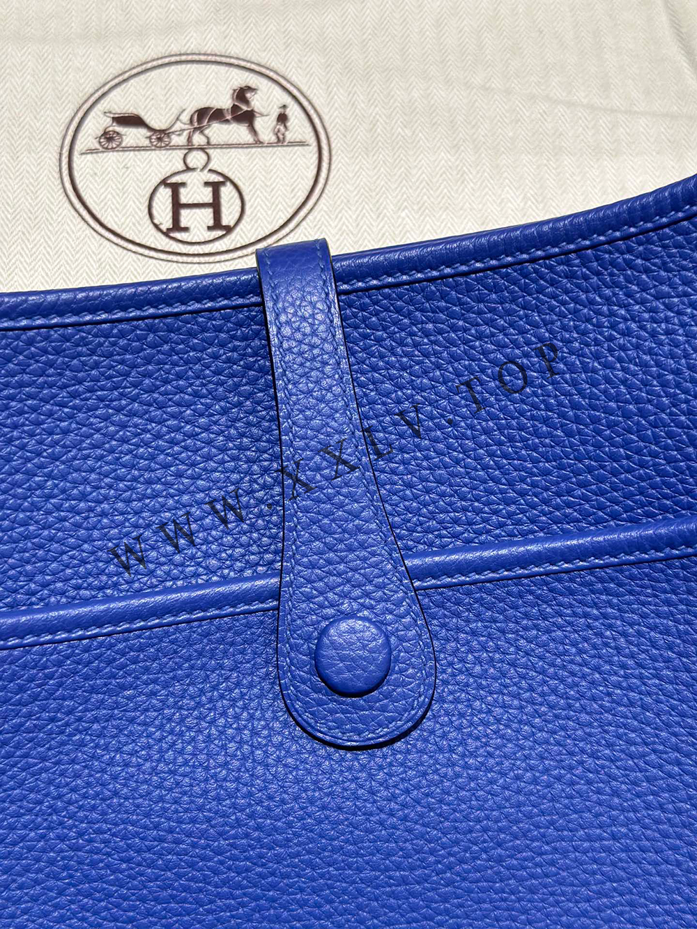 HERMES EVELYNE III PM GOLD CLEMENCE PALLADIUM HARDWARE (29*30*7cm) - Image 7