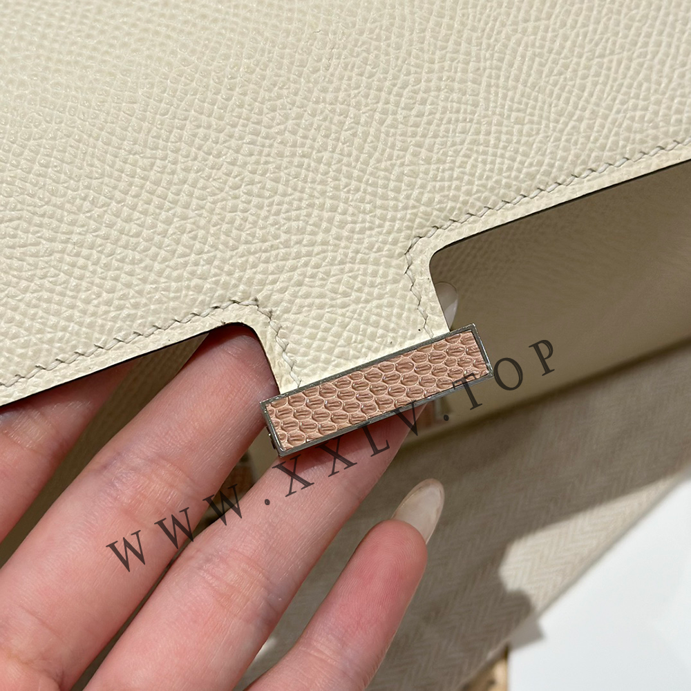 HERMES CONSTANCE WALLET TO GO ETOUPE EPSOM GOLD HARDWARE (22*3.5*11cm) - Image 5