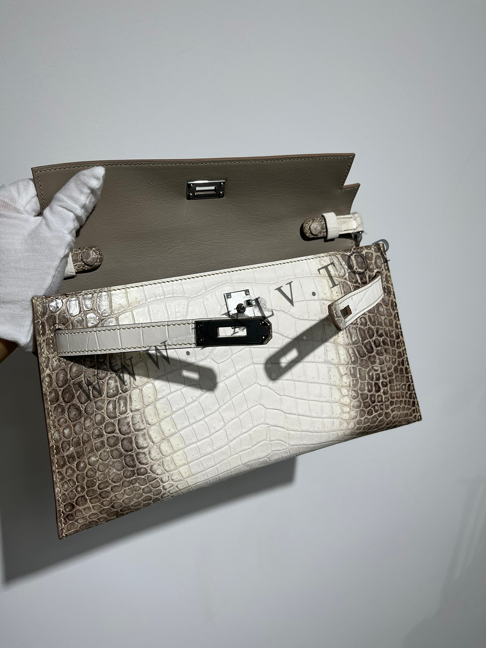 KELLY 28 (28*15*5cm)Pure hand work American Crocodile 19#22#25#28#32#35#40# can be customized - Image 3
