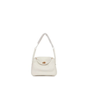 HERMES MINI LINDY ROUGE DE COEUR CLEMENCE GOLD HARDWARE (19*12.5*9)