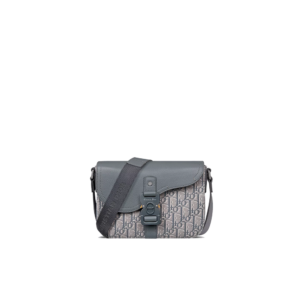 Small Saddle Messenger Bag with Flap
