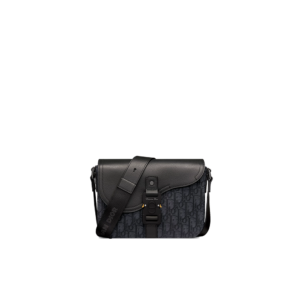 Small Saddle Messenger Bag with Flap