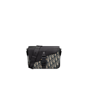 Small Saddle Messenger Bag with Flap