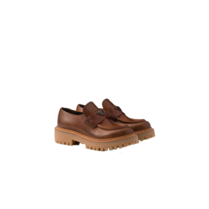 Leather loafers