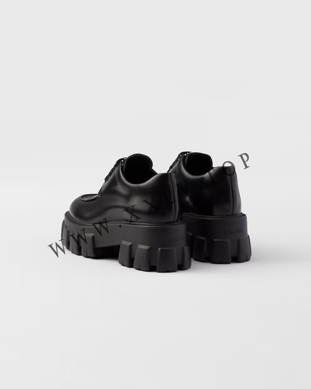 Monolith brushed leather lace-up shoes - Image 4