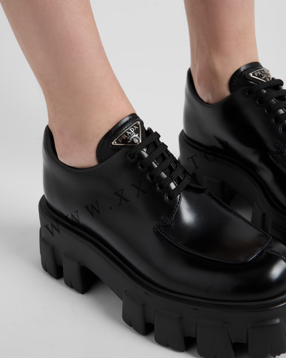 Monolith brushed leather lace-up shoes - Image 2