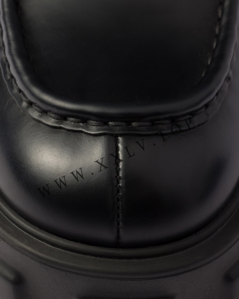 Brushed leather Monolith loafers - Image 2
