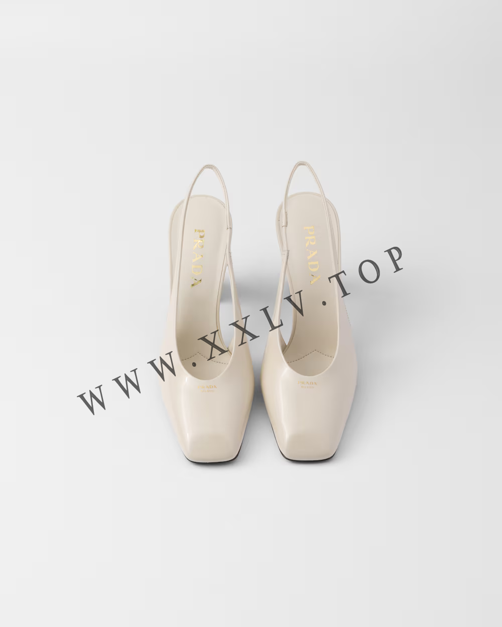 Patent leather slingback pumps - Image 2