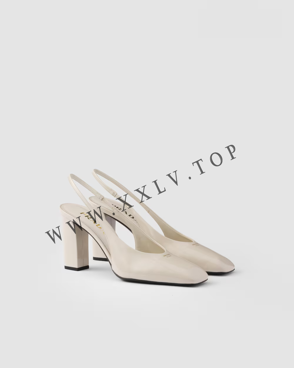 Patent leather slingback pumps - Image 5