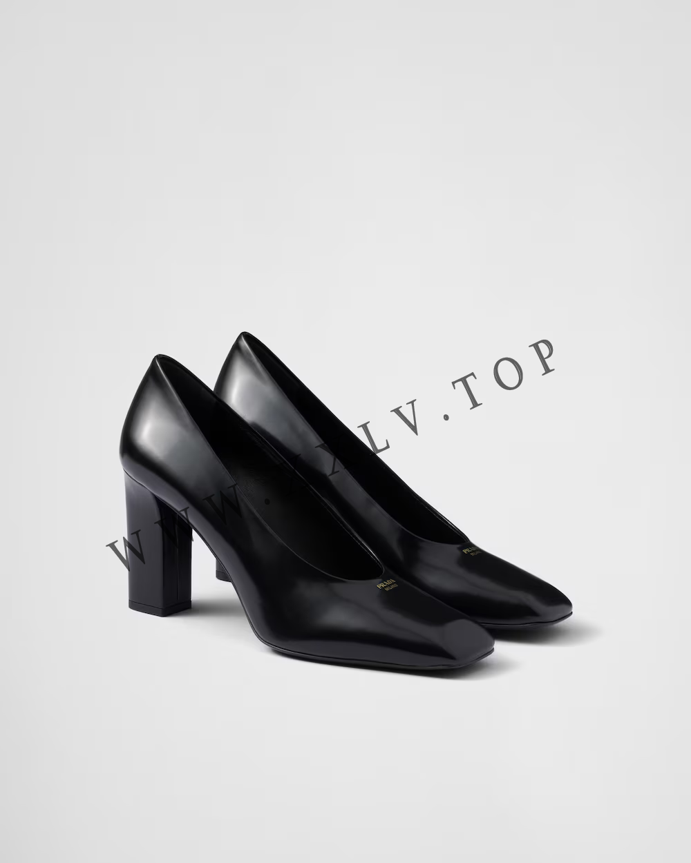 Brushed leather pumps - Image 4