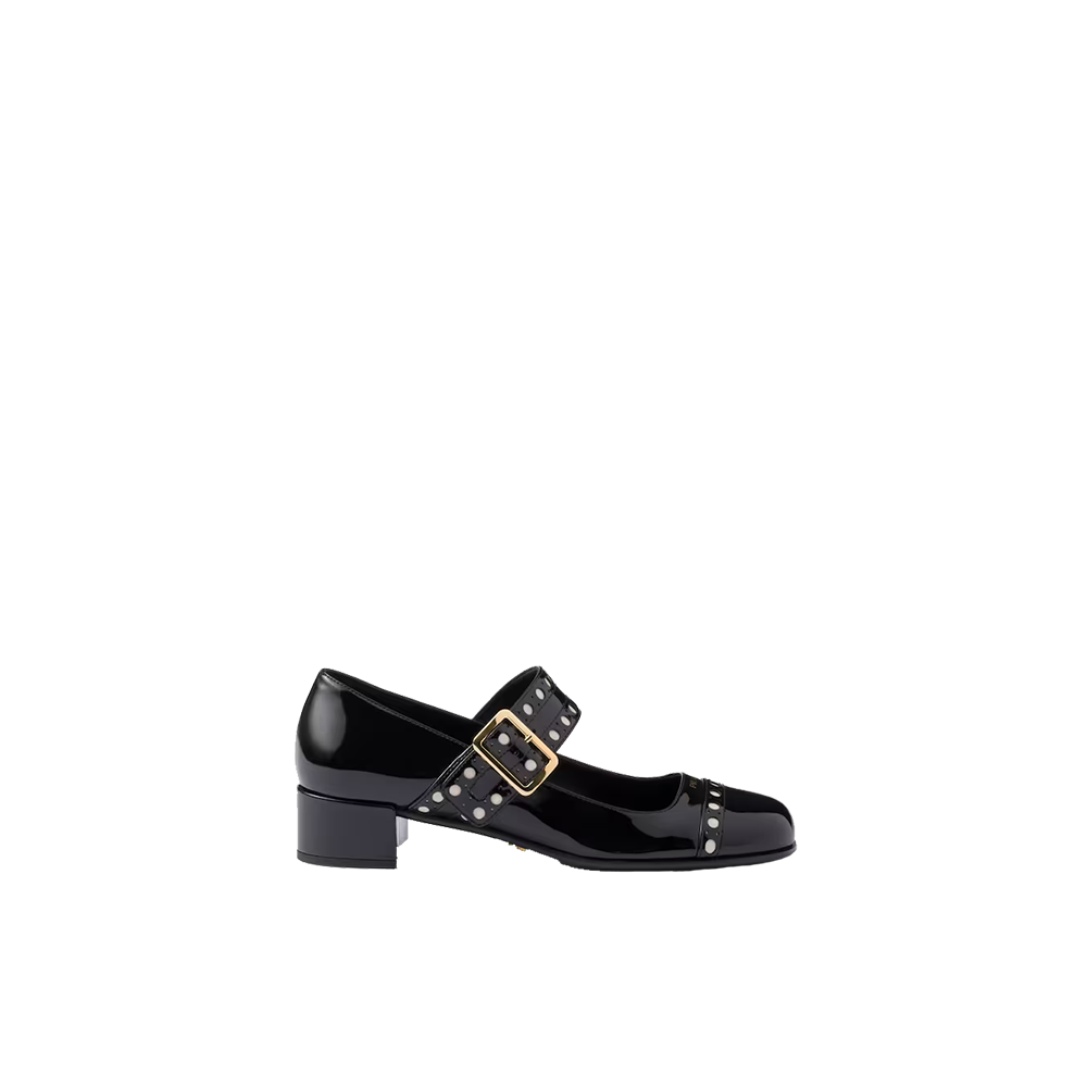 Patent leather Mary Jane pumps
