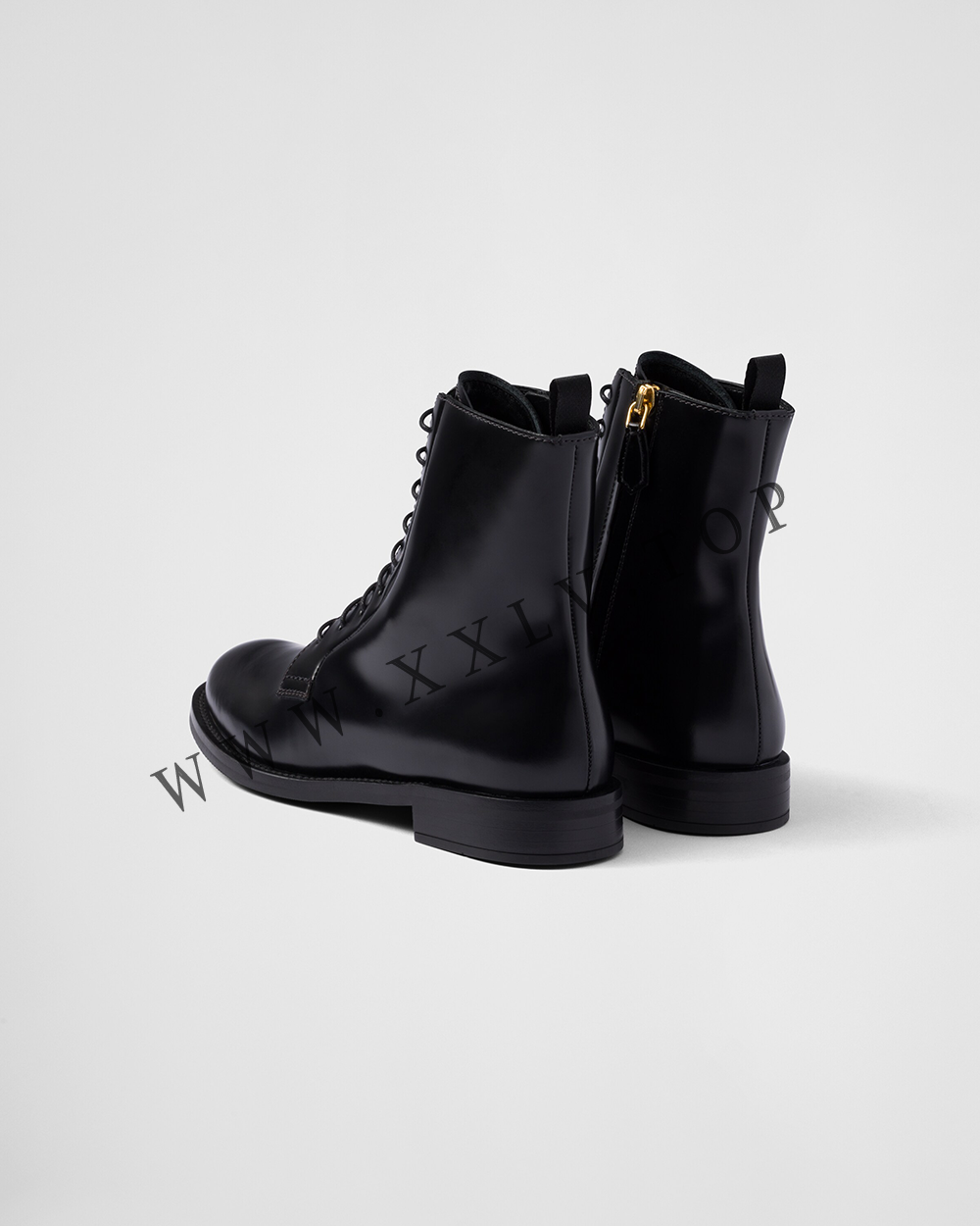 Brushed leather ankle boots - Image 5