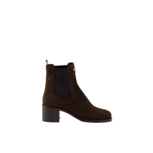 Suede booties