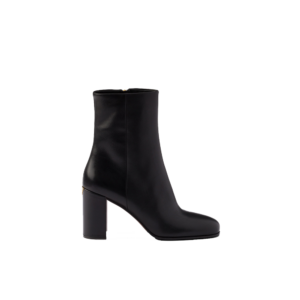 Leather booties