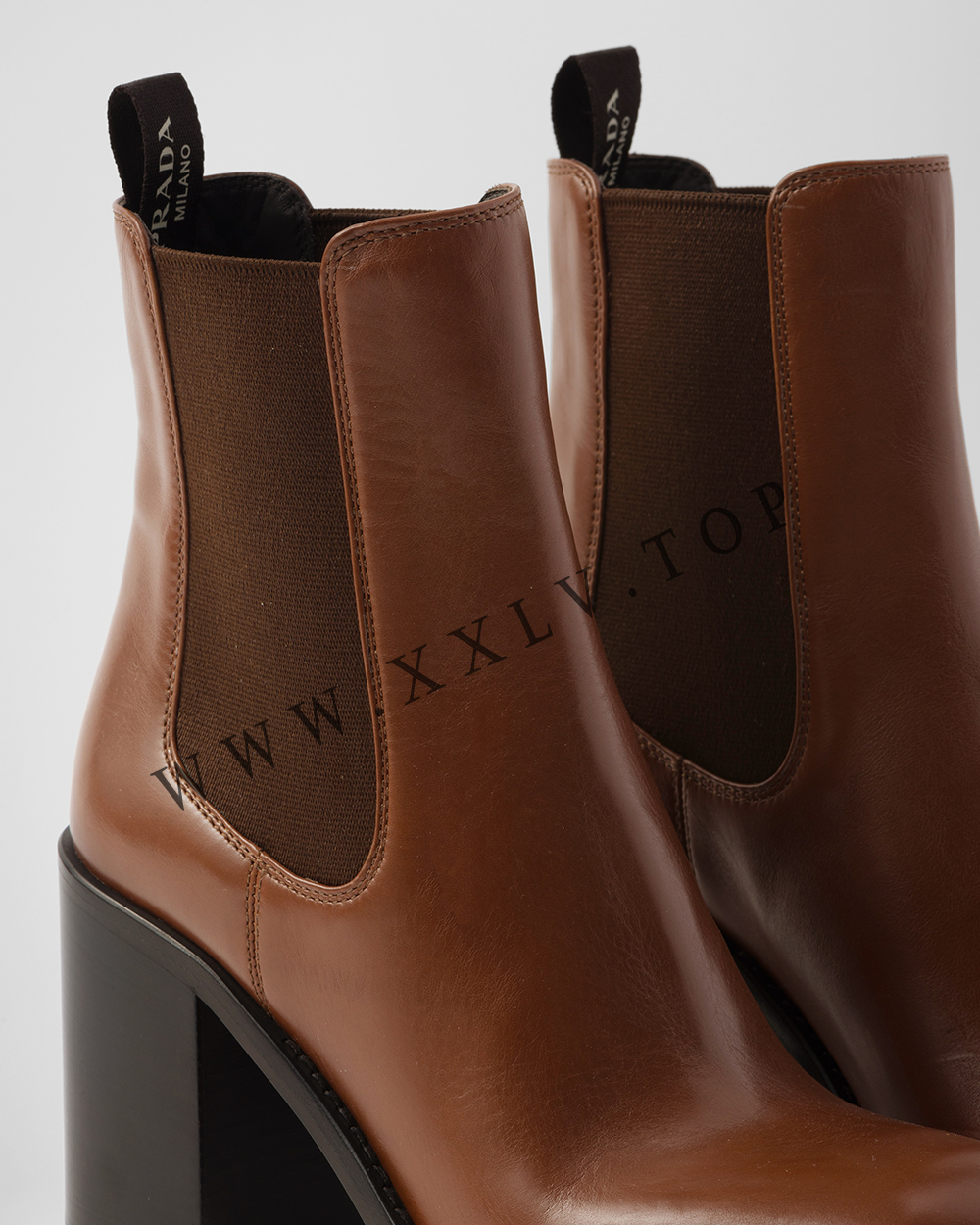 Leather booties - Image 3