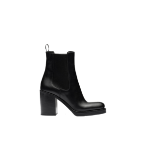 Leather booties