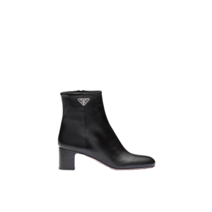 Leather booties
