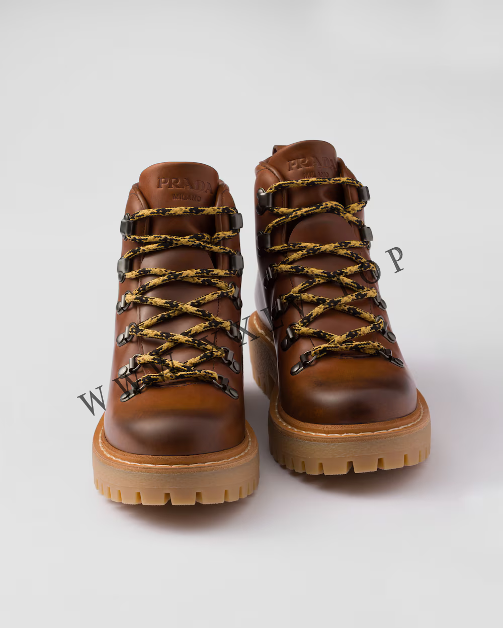 Leather laced booties - Image 2