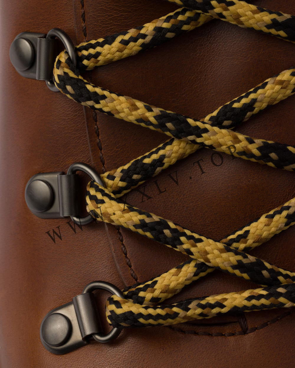 Leather laced booties - Image 3