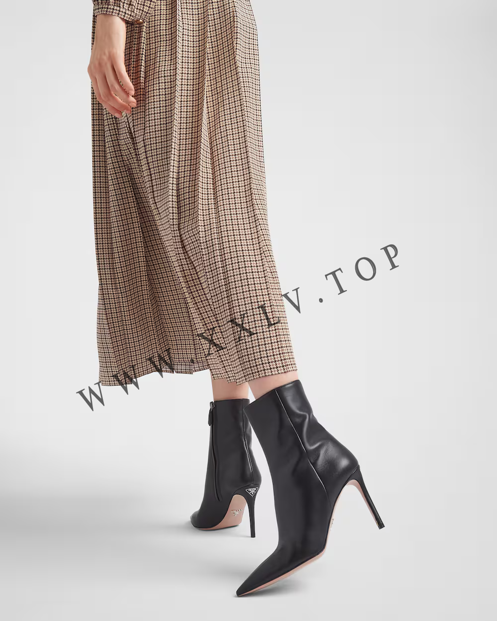 Nappa leather booties - Image 2