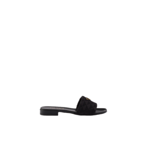 Embroidered fabric slides